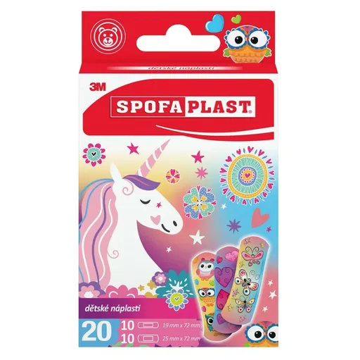 3M™ SPOFAPLAST 119 Detské náplasti 20 kusov