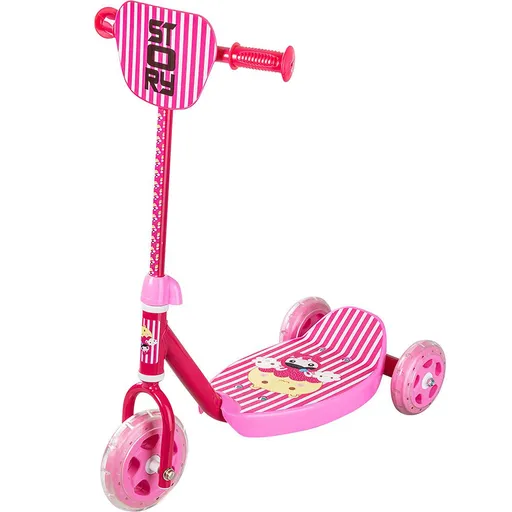 Detská trojkolesová kolobežka Story Mini Kids, Ružová
