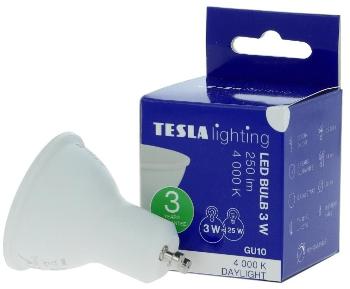 LED izzó TESLA LED 3.5W GU10 4000K