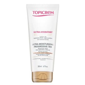 Topicrem Ultra-Moisturizing Progressive Tan samoopaľovací krém s hydratačným účinkom 200 ml