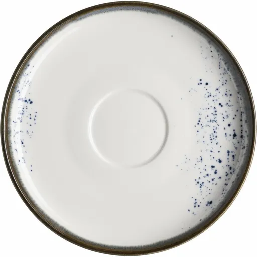 Mäser Podšálka na kávu Pintar White modré bodky 14 cm, L