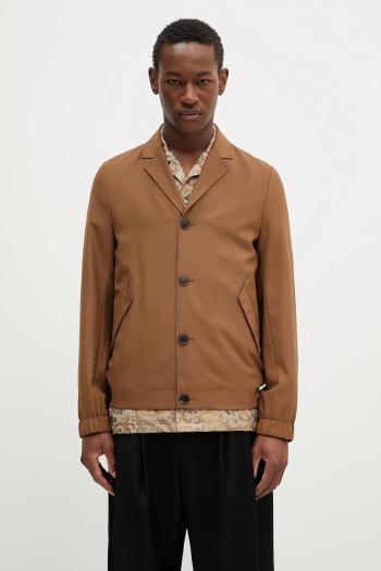 Vlnené sako Paul Smith hnedá farba, M1R-440Z-P00108