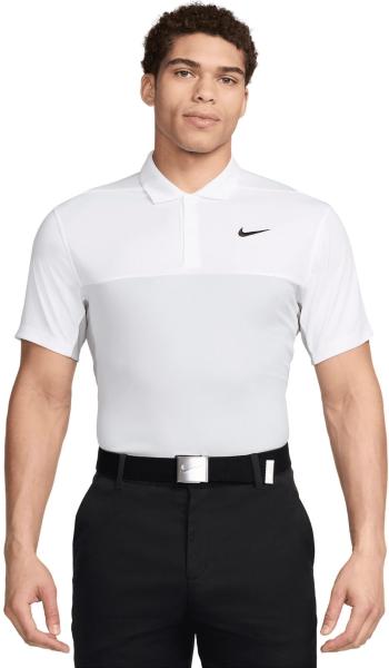 Nike Dri-Fit Victory+ Mens White/Light Smoke Grey/Pure Platinum/Black L Polo košeľa