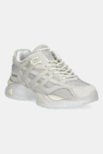 Semišové tenisky Guess BELLUNA béžová farba, FLPBLL SUE12