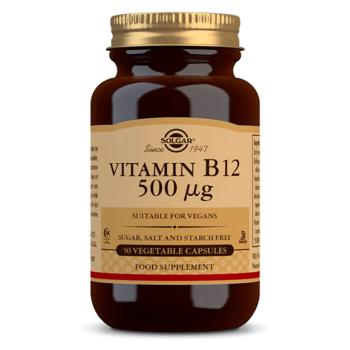 SOLGAR Vitamín B12 500 mcg 50 kapsúl