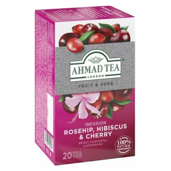 AHMAD TEA Šípka a čerešňa 20x 2 g