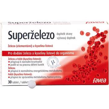 Favea  Super železo 30 tbl. (8595067107103)