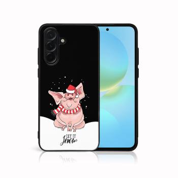 MY ART Kryt s vianočným dizajnom Samsung Galaxy A56 LET IT SNOW (075)