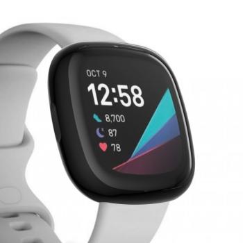 TPU Ochranný obal Fitbit Versa 3 / Fitbit Sense čierny