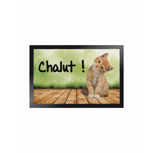 Interiérová rohožka s potlačou mačiatka