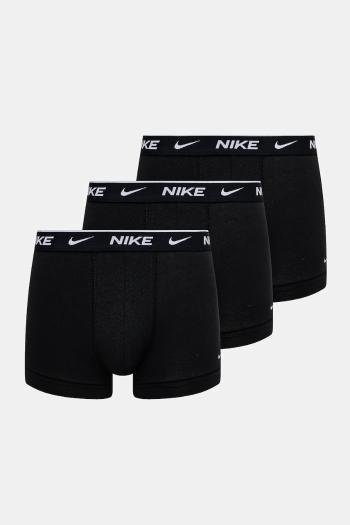 Boxerky Nike (3-pak) pánske, čierna farba