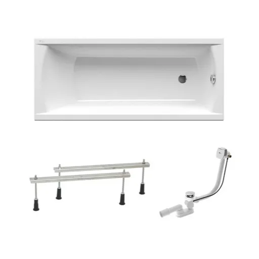 Obdĺžniková vaňa SAT Fusion 150x70 cm akrylát ľavá aj pravá SATVR150APN