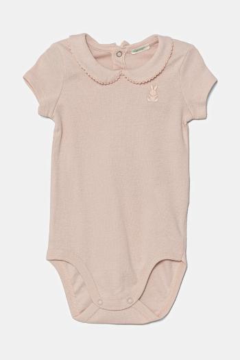 Bavlnené body pre bábätká United Colors of Benetton 3I9WAB00Q