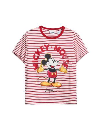 Desigual Póló 'Mickey Mouse'  arany / piros / fekete / fehér