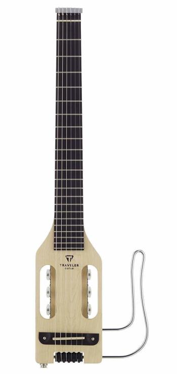 Traveler Guitar Ultra Light Nylon 4/4 Natural Klasická gitara s elektronikou