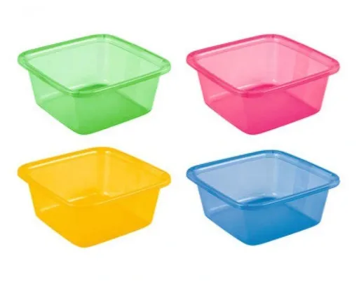 Lavór CURVER 11L štvorec | mix farieb 4