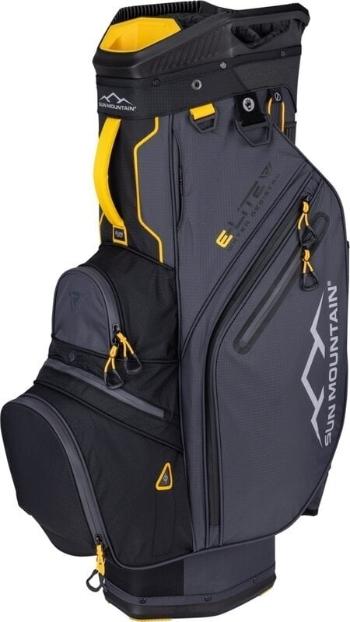Sun Mountain H2NO E-Lite Black/Steel/Gold Cart Bag