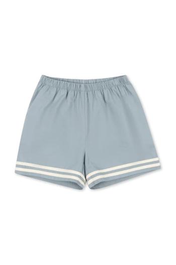 Detské bavlnené šortky Konges Sløjd CELEBRATION SAILOR SHORTS GOTS jednofarebné, KS103569