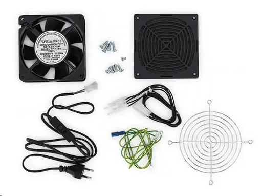 TRITON Ventilátor + sada pre montáž do rozvádzača RUA alebo RBA, 230V, 50Hz, 0, 09 A, 15W, 160m3/h