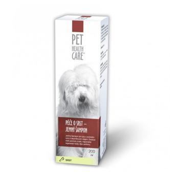 PET HEALTH CARE Starostlivosť o srsť jemný šampón pre psov 200 ml