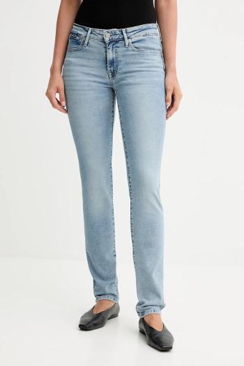 Rifle Levi's 712 SLIM čierna farba