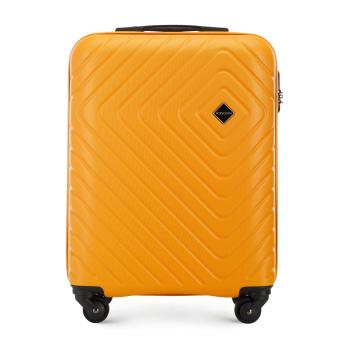 Kabínový kufor ABS s geometrickým razením 56-3A-751-55