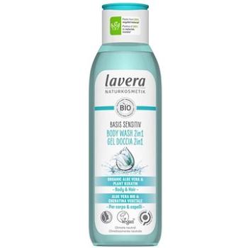 LAVERA Basis Sprchový gél na telo a vlasy 2 v 1 250 ml (4021457648511)