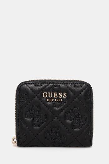 Peňaženka Guess ADELASIA dámska, čierna farba, SWQL96 58137