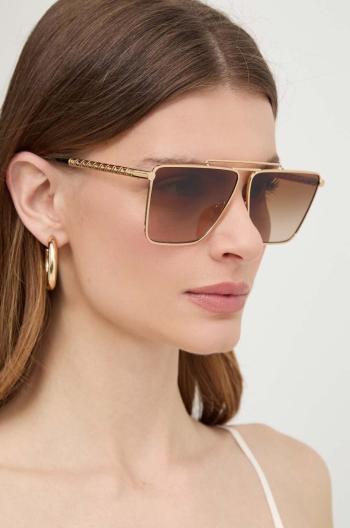 Slnečné okuliare Versace dámske, zlatá farba, 0VE2266,
