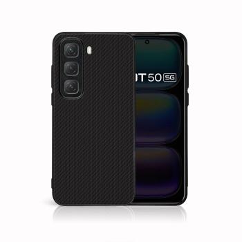 MY ART Ochranný kryt pre Infinix Hot 50 CARBON (231)