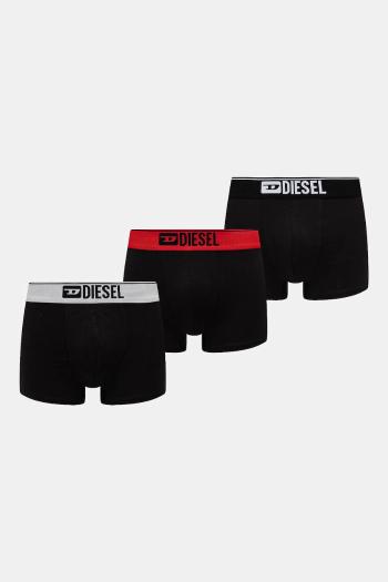 Boxerky Diesel UMBX-DAMIEN-THREE PACK BOXERS 3-pak pánske, čierna farba, 00ST3V.0GDAC