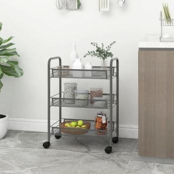 Servírovací vozík kov / plast Dekorhome