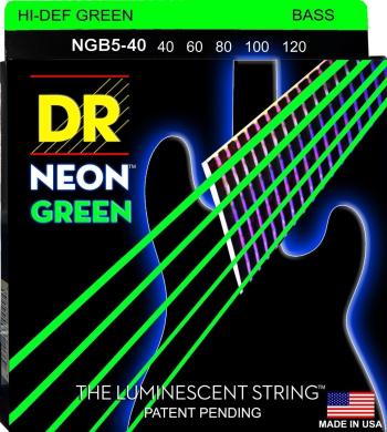 DR Strings NGB5-40 Struny pre 5-strunovú basgitaru