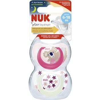 NUK Star Den&Noc 6–18 m, box holka, 2 ks (BABY4977a)