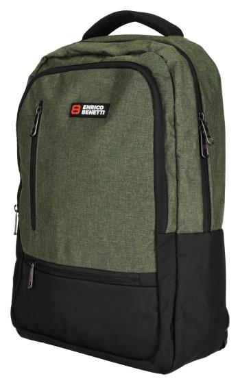 Enrico Benetti Hamburg 15" Notebook Backpack Olive