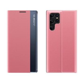 MG Sleep Case knižkové puzdro na Samsung Galaxy S24 FE, ružové