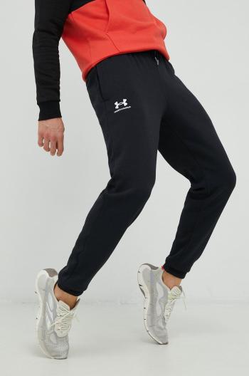 Tepláky Under Armour pánske, čierna farba, jednofarebné, 1373882