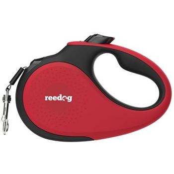 Reedog Senza Premium samonavíjacie vodidlo S 15 kg/5 m páska/červené (8596067302345)