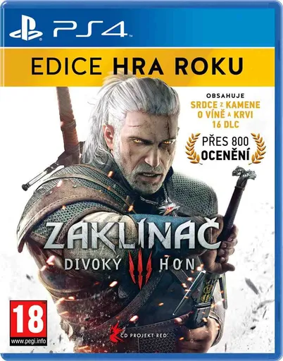 PS4 hra Zaklínač 3 Divoký Hon Edícia Hra roka
