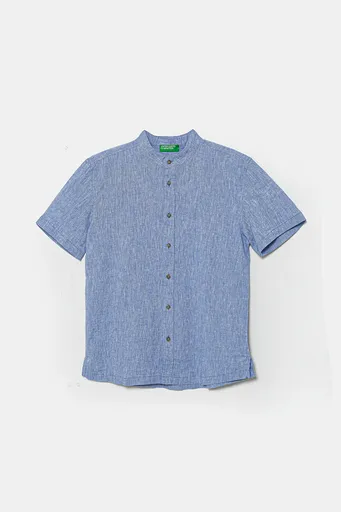 Detská ľanová košeľa United Colors of Benetton