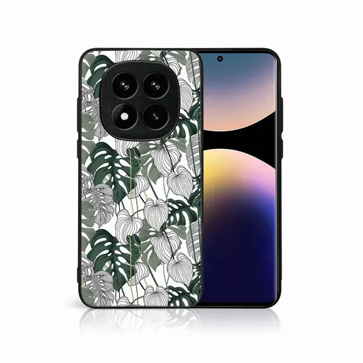 MY ART Ochranný kryt pre Xiaomi Redmi Note 14 Pro+ 5G LEAF (175)