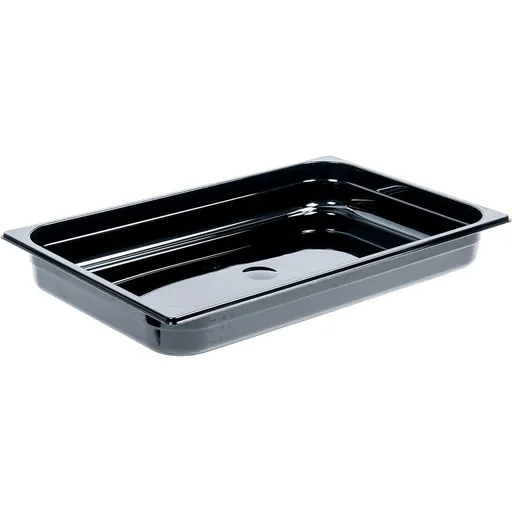 STALGAST GN nádoba 1/1-65mm, čierný polykarbonát