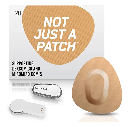 NOT JUST A PATCH náplasť pre senzory Dexcom / MiaoMiao telová 20 kusov