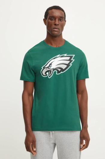 Bavlnené tričko Nike Philadelphia Eagles pánske, zelená farba, s potlačou, N199-3JD-86-CLH