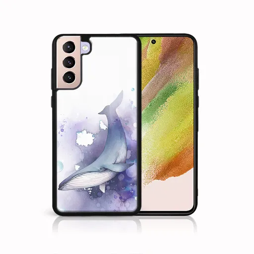MY ART Ochranný kryt pre Samsung Galaxy S22 5G WHALE (242)