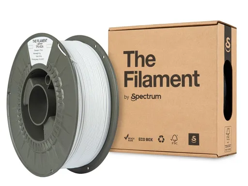 "The Filament" by Spectrum TF-24122, TPU-82A, 1.75mm, WHITE, 1kg