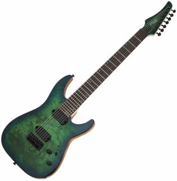 Schecter C-7 Pro Aqua Burst Elektrická gitara