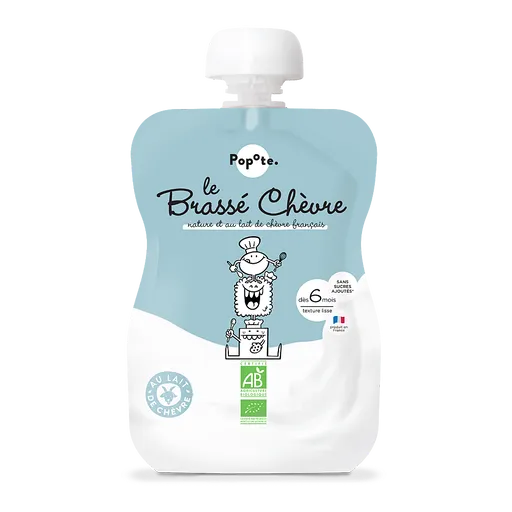 POPOTE Mliečna desiata z kozieho mlieka 6m+ BIO 100 g