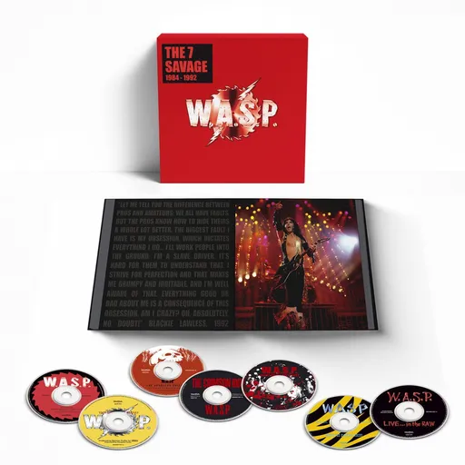 7 W.A.S.P.: The 7 Savage 1984 - 1992 (deluxe Boxset) CD
