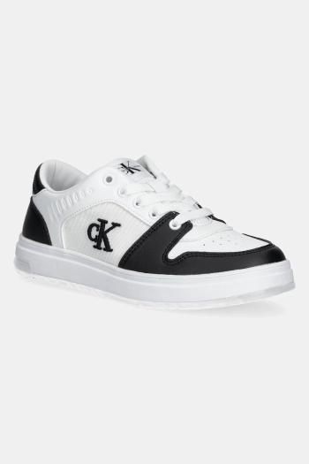 Detské tenisky Calvin Klein Jeans čierna farba, V3X9-82093